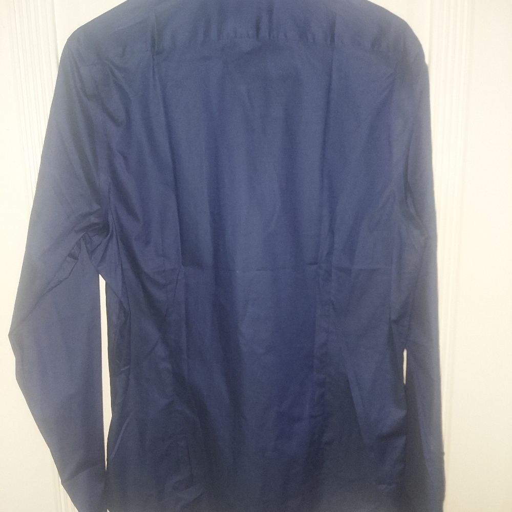 Express blue button down - Picture 3 of 3